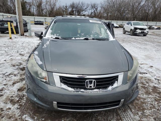 1HGCP26839A122328 - 2009 HONDA ACCORD EXL GRAY photo 5