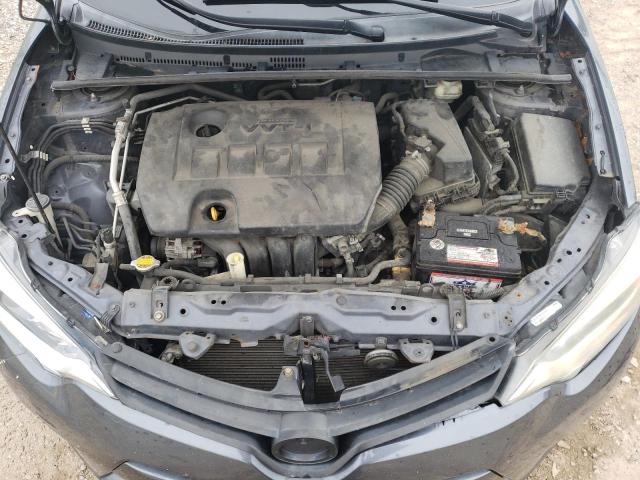 5YFBURHE6GP532628 - 2016 TOYOTA COROLLA L GRAY photo 11