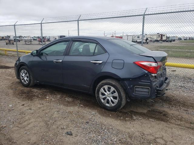 5YFBURHE6GP532628 - 2016 TOYOTA COROLLA L GRAY photo 2