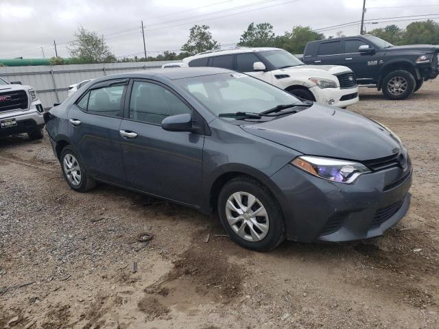 5YFBURHE6GP532628 - 2016 TOYOTA COROLLA L GRAY photo 4