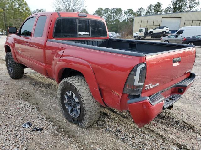 5TEUU42N79Z628513 - 2009 TOYOTA TACOMA ACCESS CAB Қызыл фото 2