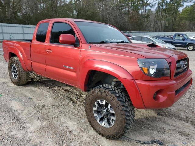 5TEUU42N79Z628513 - 2009 TOYOTA TACOMA ACCESS CAB Қызыл фото 4