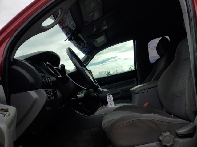 5TEUU42N79Z628513 - 2009 TOYOTA TACOMA ACCESS CAB Қызыл фото 7