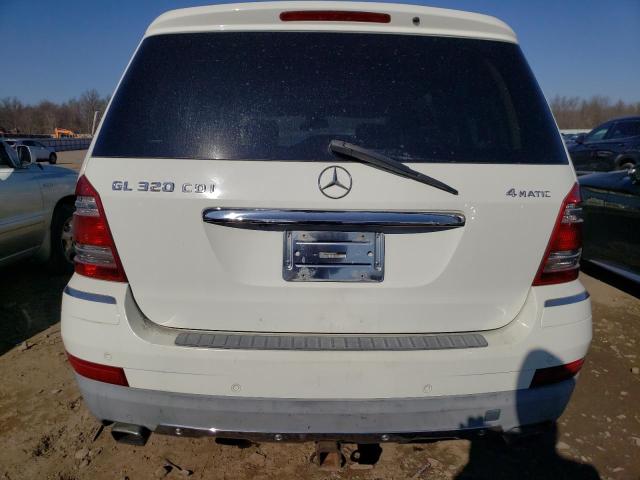 4JGBF22EX8A338504 - 2008 MERCEDES-BENZ GL 320 CDI WHITE photo 6