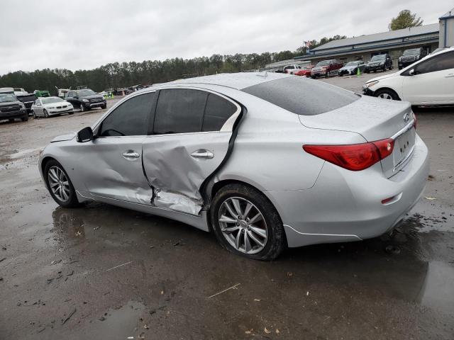 JN1BV7AP9FM332246 - 2015 INFINITI Q50 BASE SILVER photo 2