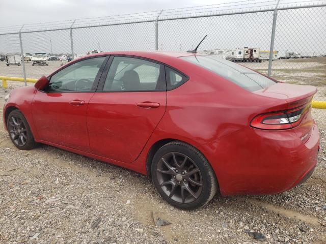 1C3CDFFA9GD796923 - 2016 DODGE DART SXT SPORT RED photo 2