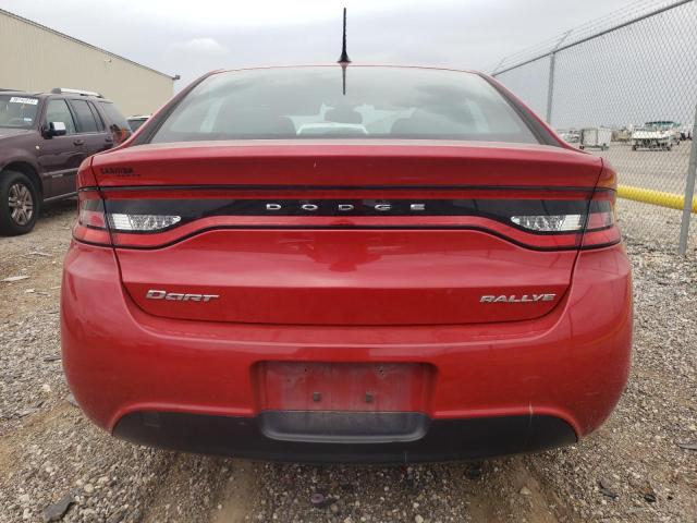 1C3CDFFA9GD796923 - 2016 DODGE DART SXT SPORT RED photo 6