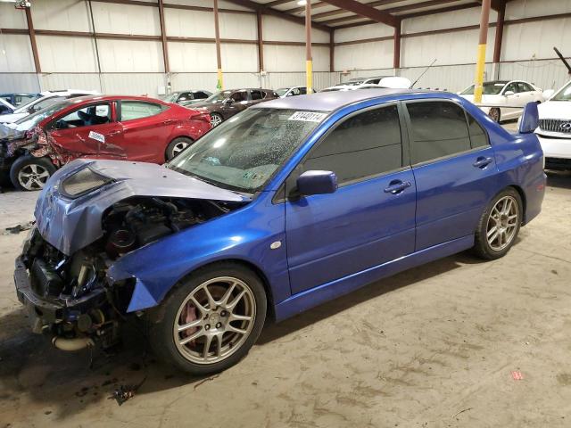 JA3AH86C56U029734 - 2006 MITSUBISHI LANCER EVOLUTION BLUE photo 1