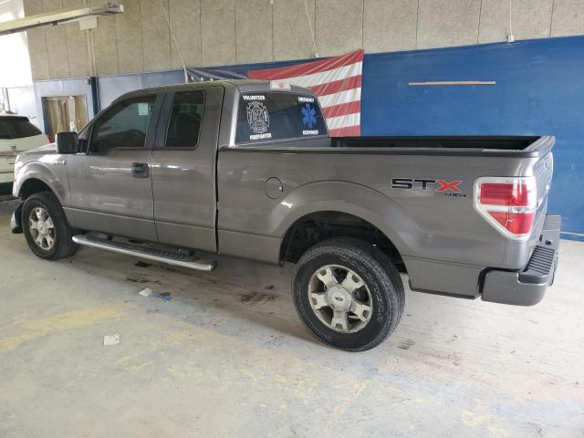 1FTEX1E81AFD24224 - 2010 FORD F150 SUPER CAB GRAY photo 2