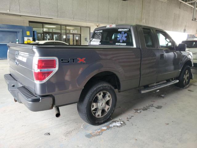 1FTEX1E81AFD24224 - 2010 FORD F150 SUPER CAB GRAY photo 3