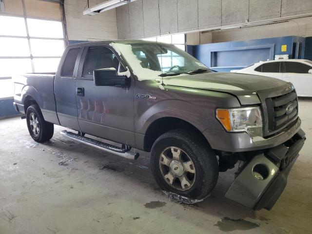 1FTEX1E81AFD24224 - 2010 FORD F150 SUPER CAB GRAY photo 4