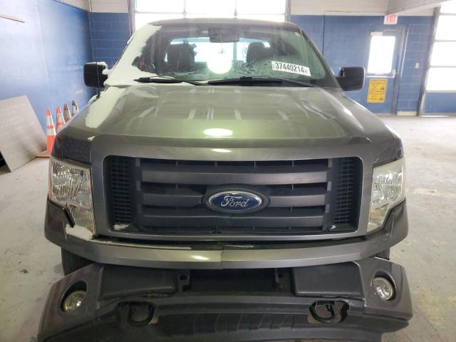 1FTEX1E81AFD24224 - 2010 FORD F150 SUPER CAB GRAY photo 5