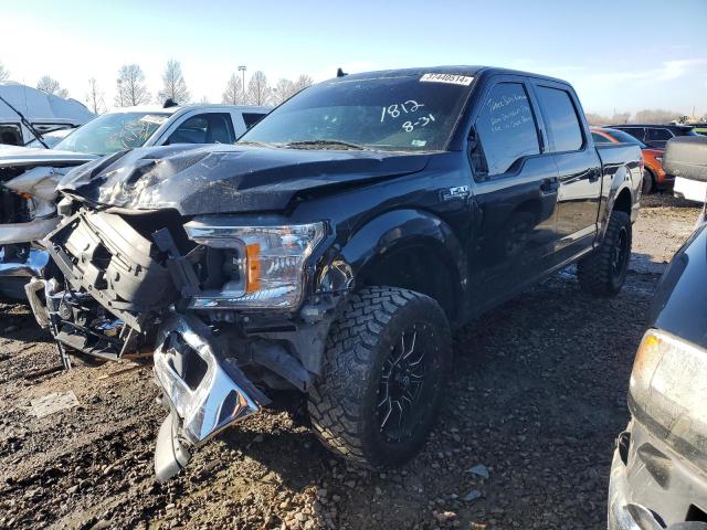 1FTEW1E52KFA63986 - 2019 FORD F150 SUPERCREW BLACK photo 1