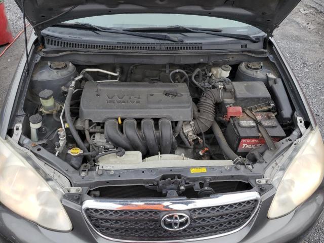 2T1BR32E68C911086 - 2008 TOYOTA COROLLA CE GRAY photo 11