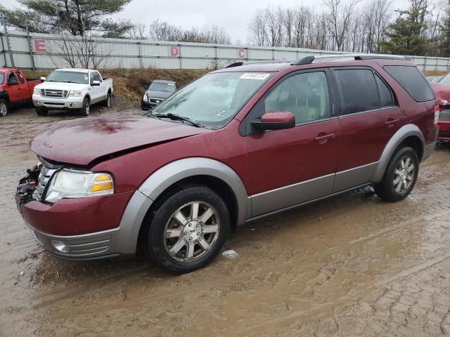 1FMDK02W88GA23621 - 2008 FORD TAURUS X SEL MAROON photo 1