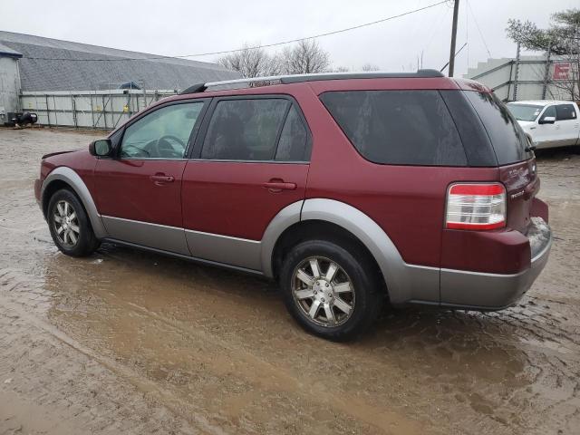 1FMDK02W88GA23621 - 2008 FORD TAURUS X SEL MAROON photo 2