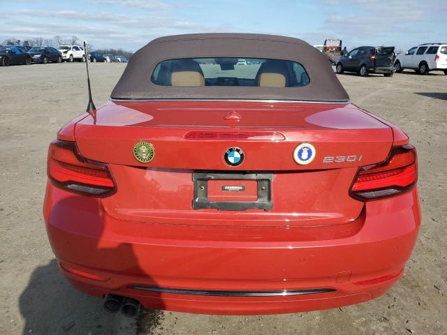 WBA2M7C04M7H74430 - 2021 BMW 230I RED photo 6