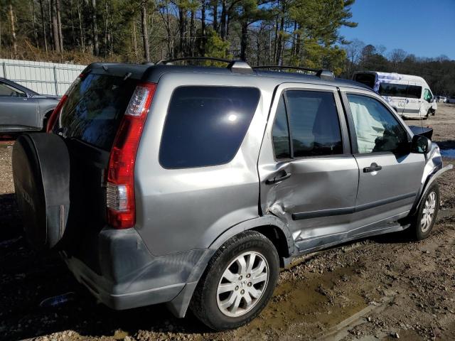 JHLRD78835C063973 - 2005 HONDA CR-V EX SILVER photo 3