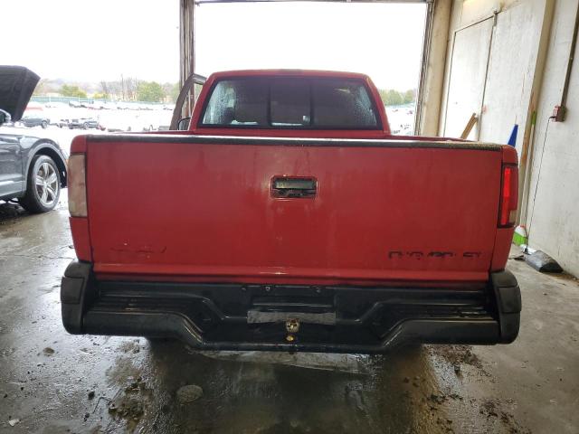 1GCDT14X8T8137490 - 1996 CHEVROLET S TRUCK S10 RED photo 6