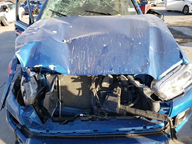 5TFAZ5CN9JX062892 - 2018 TOYOTA TACOMA DOUBLE CAB 蓝色 照片 11