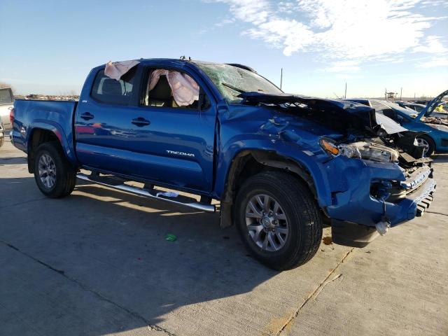 5TFAZ5CN9JX062892 - 2018 TOYOTA TACOMA DOUBLE CAB 蓝色 照片 4