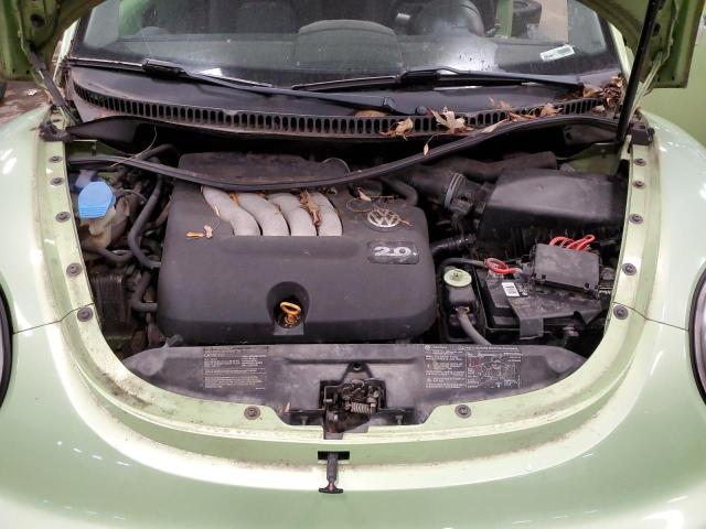 3VWBK31C24M406200 - 2004 VOLKSWAGEN NEW BEETLE GL 绿色 照片 11