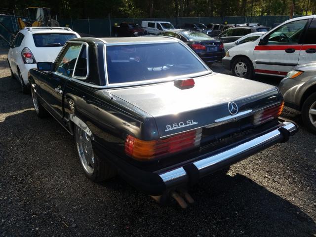 WDBBA48D0GA048606 - 1986 MERCEDES-BENZ 560 SL  photo 3