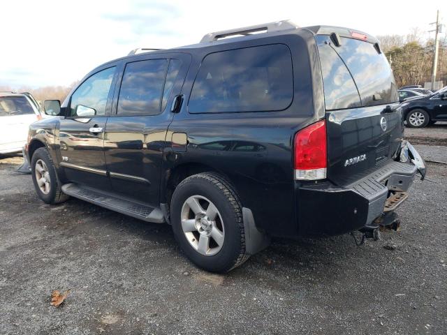 5N1AA08C47N704016 - 2007 NISSAN ARMADA SE BLACK photo 2