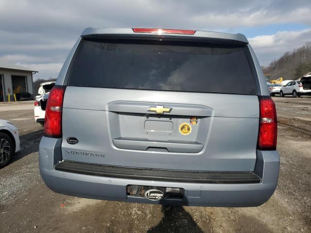 1GNSKHKCXGR194509 - 2016 CHEVROLET SUBURBAN K1500 LT BLUE photo 6