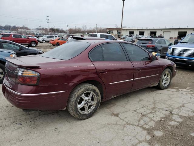 1G2HX54K714154095 - 2001 PONTIAC BONNEVILLE SE BURGUNDY photo 3