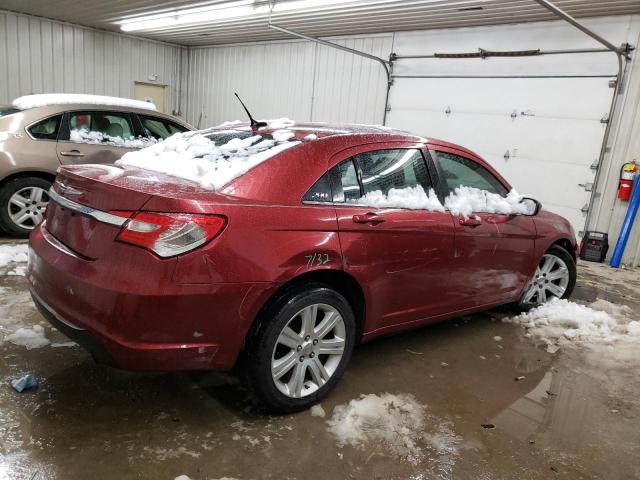 1C3CCBBB2DN705801 - 2013 CHRYSLER 200 TOURING RED photo 3