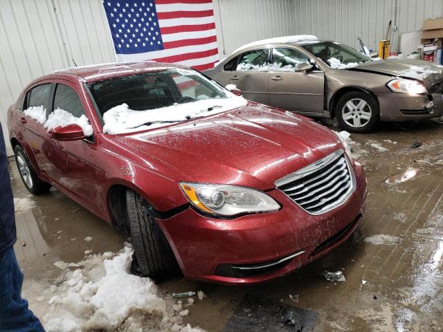 1C3CCBBB2DN705801 - 2013 CHRYSLER 200 TOURING RED photo 4