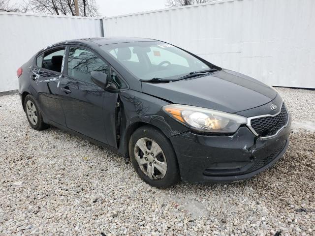 KNAFK4A67G5533424 - 2016 KIA FORTE LX BLACK photo 4