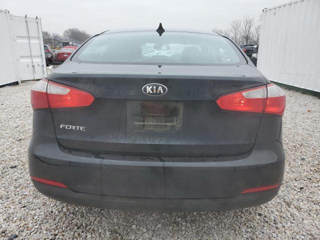 KNAFK4A67G5533424 - 2016 KIA FORTE LX BLACK photo 6