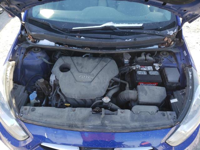 KMHCU4AE0CU132591 - 2012 HYUNDAI ACCENT GLS BLUE photo 11