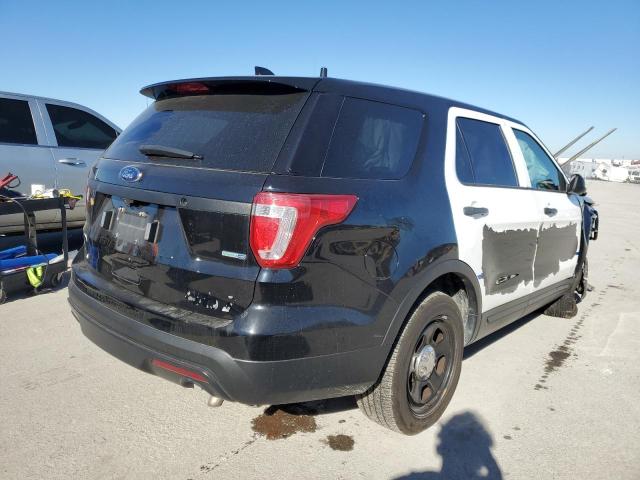 1FM5K8AR7HGE39738 - 2017 FORD EXPLORER POLICE INTERCEPTOR أسود صورة 3