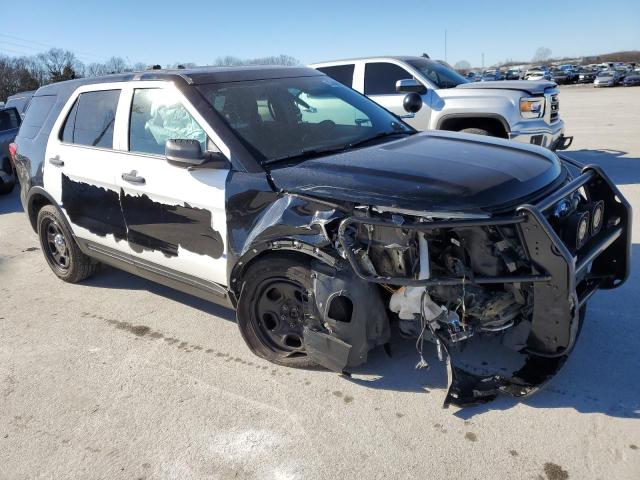 1FM5K8AR7HGE39738 - 2017 FORD EXPLORER POLICE INTERCEPTOR أسود صورة 4