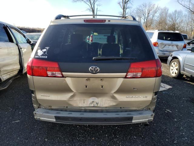 5TDZA23C15S277122 - 2005 TOYOTA SIENNA CE GOLD photo 6