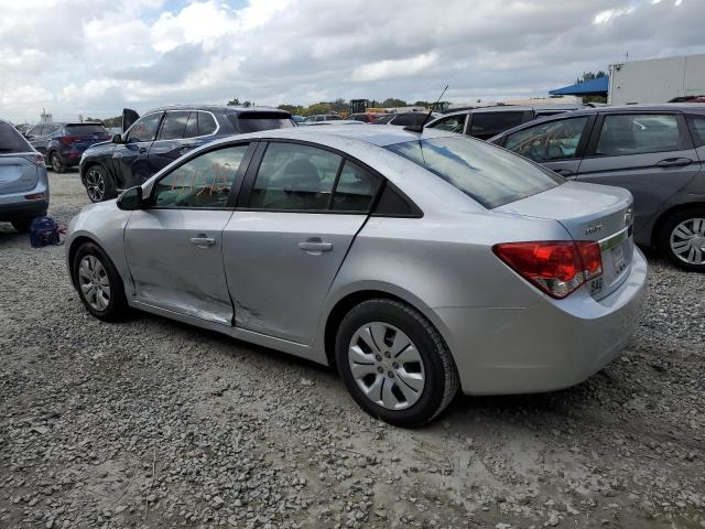 1G1PA5SH1D7237419 - 2013 CHEVROLET CRUZE LS SILVER photo 2