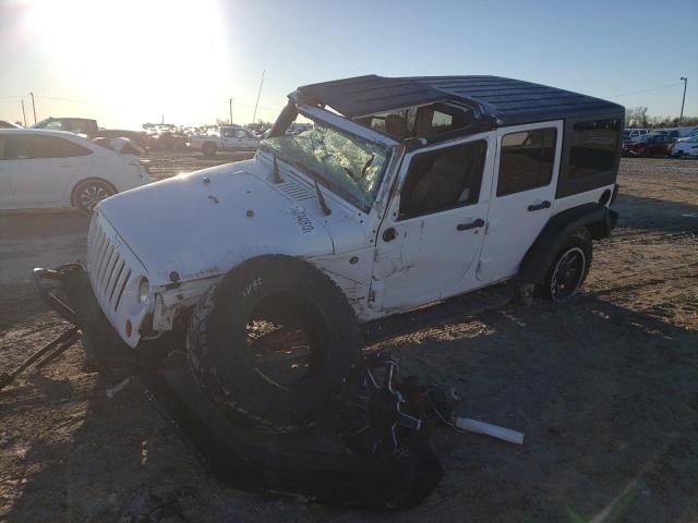 1C4HJWEG3CL267192 - 2012 JEEP WRANGLER U SAHARA WHITE photo 1