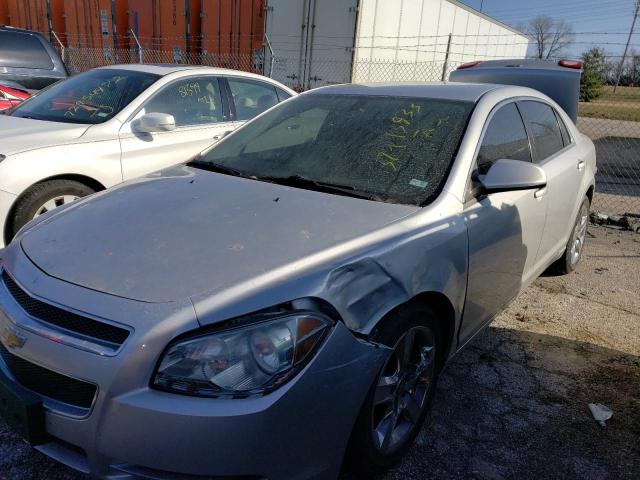 1G1ZC5E05AF183682 - 2010 CHEVROLET MALIBU 1LT SILVER photo 1