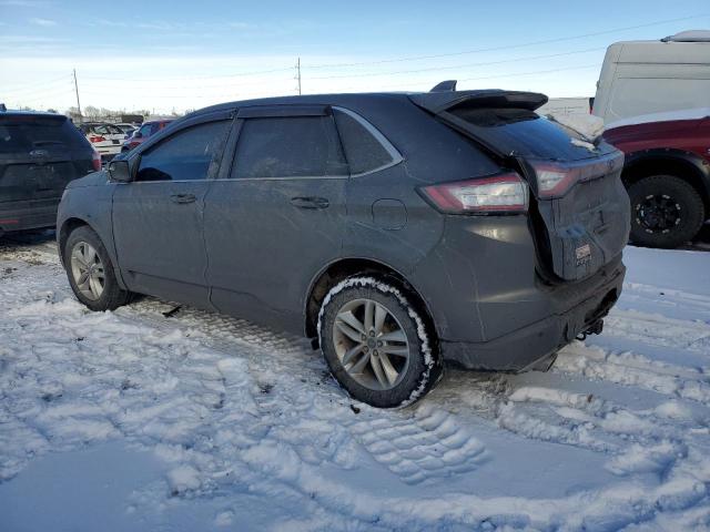 2FMPK4J83GBC41432 - 2016 FORD EDGE SEL GRAY photo 2