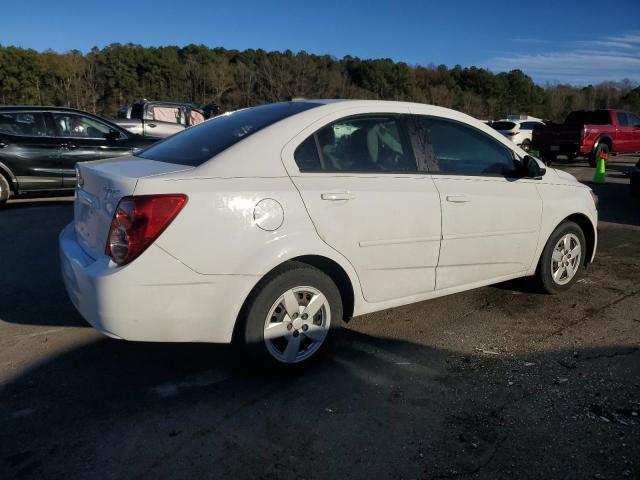 1G1JA5SH1F4148136 - 2015 CHEVROLET SONIC LS WHITE photo 3