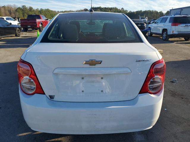 1G1JA5SH1F4148136 - 2015 CHEVROLET SONIC LS WHITE photo 6