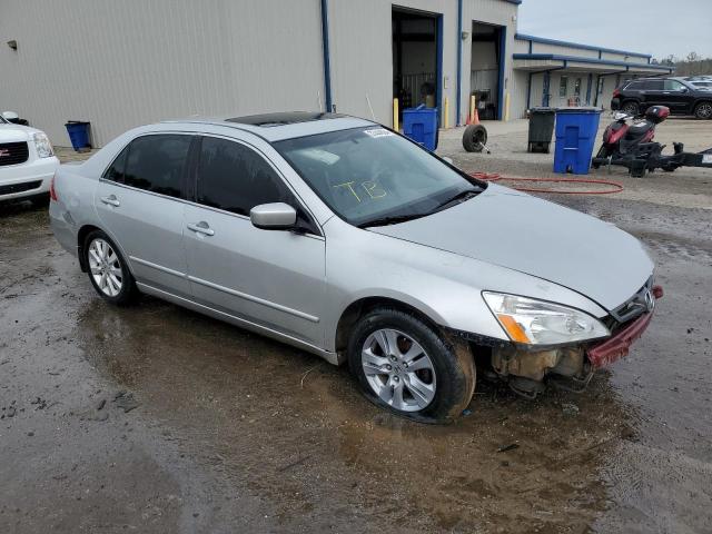 1HGCM66517A077277 - 2007 HONDA ACCORD EX GRAY photo 4