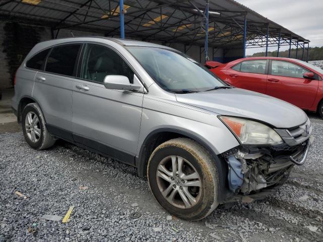 5J6RE3H70AL000456 - 2010 HONDA CR-V EXL SILVER photo 4