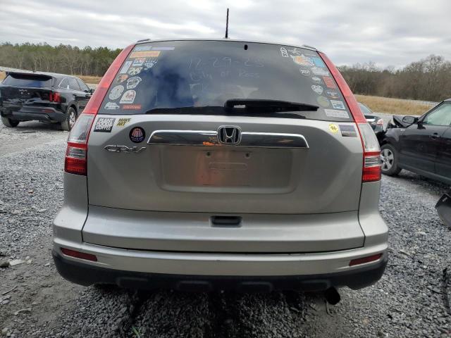 5J6RE3H70AL000456 - 2010 HONDA CR-V EXL SILVER photo 6