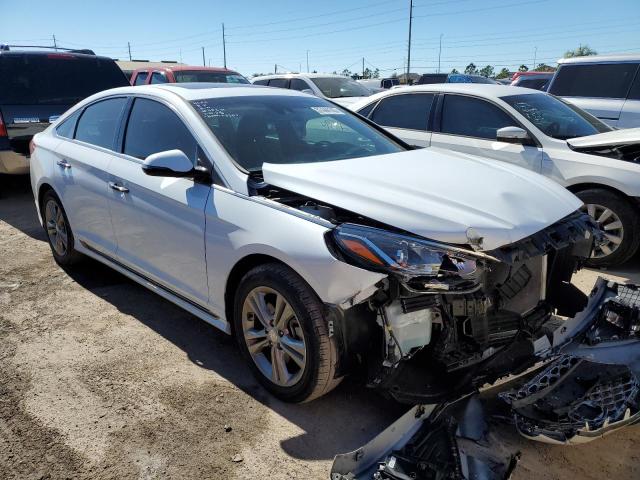 5NPE34AF8KH768645 - 2019 HYUNDAI SONATA LIMITED WHITE photo 4