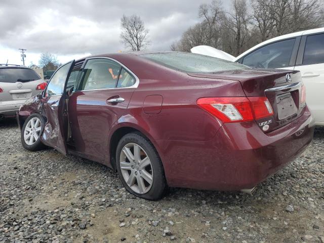 JTHBJ46G282210857 - 2008 LEXUS ES 350 BURGUNDY photo 2