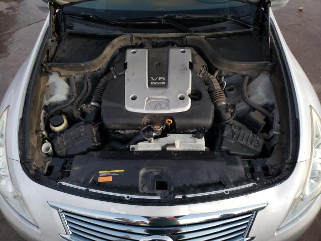 JN1CV6AP6CM628741 - 2012 INFINITI G37 BASE SILVER photo 11